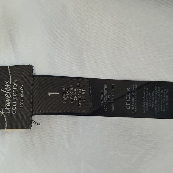 Chico's crinkle jacket size M/1 - Picture 4 of 4